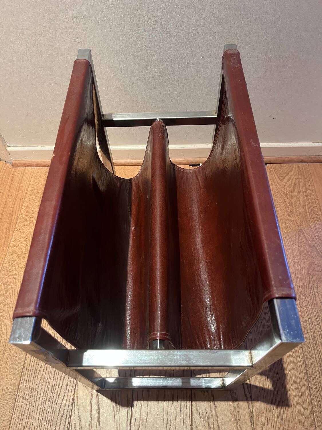 Vintage magazine rack