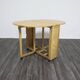Table pliante scandinave et chaises, années 1980, ensemble de 2