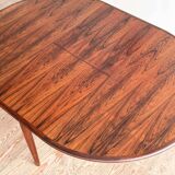 Table à manger danoise Mid-Century Modern en palissandre, Niels O. Møller