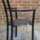 Set of 4 Italian design armchairs from the 80s