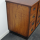 German apothecary cabinet in oak, mid-twentieth century