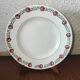 Assiette Terre de feu en porcelaine Moulin des loups et Hamage Orchies décor Coope