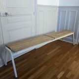 Grand banc d'école vintage