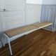 Large vintage school desk