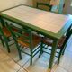 Dining table and chairs