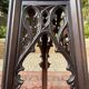 Neo-Gothic Walnut Saddle