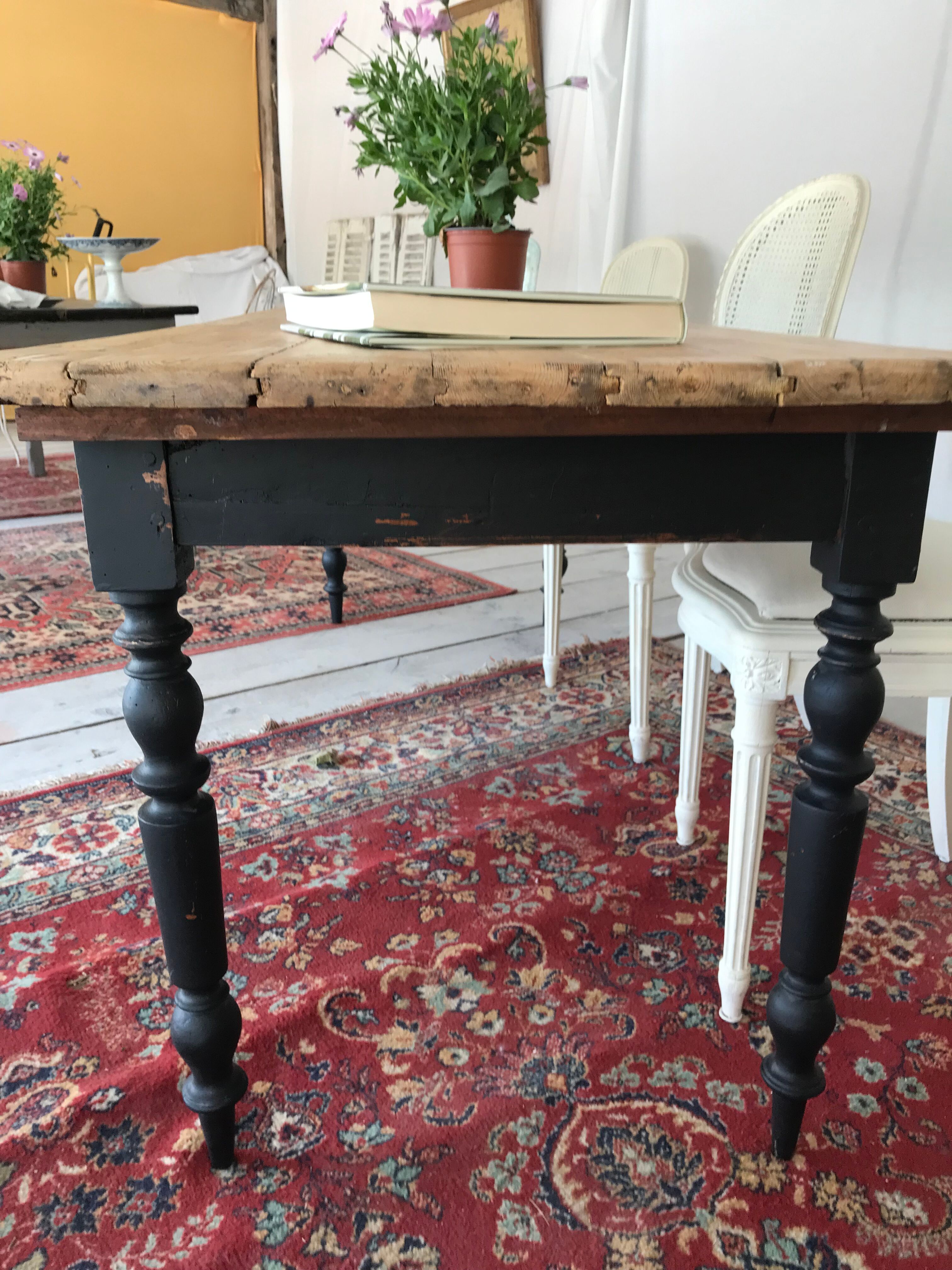 Table de ferme en sapin