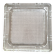 Large ashtray, pocket emptier, modernist glass paving from the 1960s.