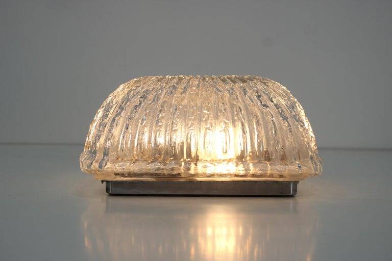 Midcentury Design Wall or Ceiling Lamp, Flush Mount, Limburg, 1970s