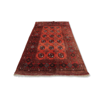 Old Afghan carpet - 215 x 120 cm