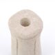 Vase ou bougeoir sculpté dans la pierre, années 70