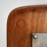 Antique Pagholz molded wood children's chair - mini Smiley chair