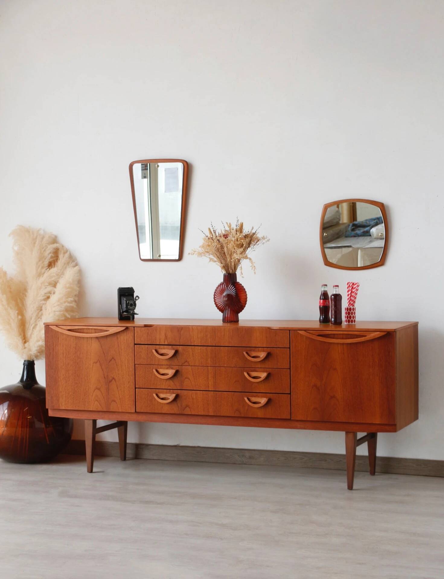 Vintage Beautility teak sideboard – 1960s design