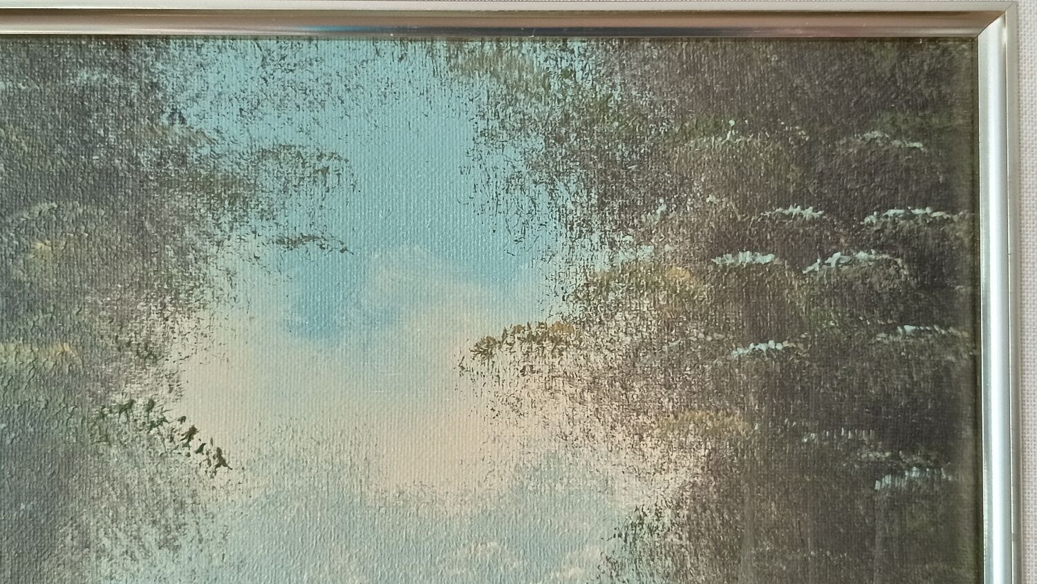 Tableau huile Femmes à l' ombrelle