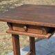 Bureau/table de ferme "brutaliste" chêne massif