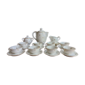 Foëcy porcelain coffee set - SFP - White and gold