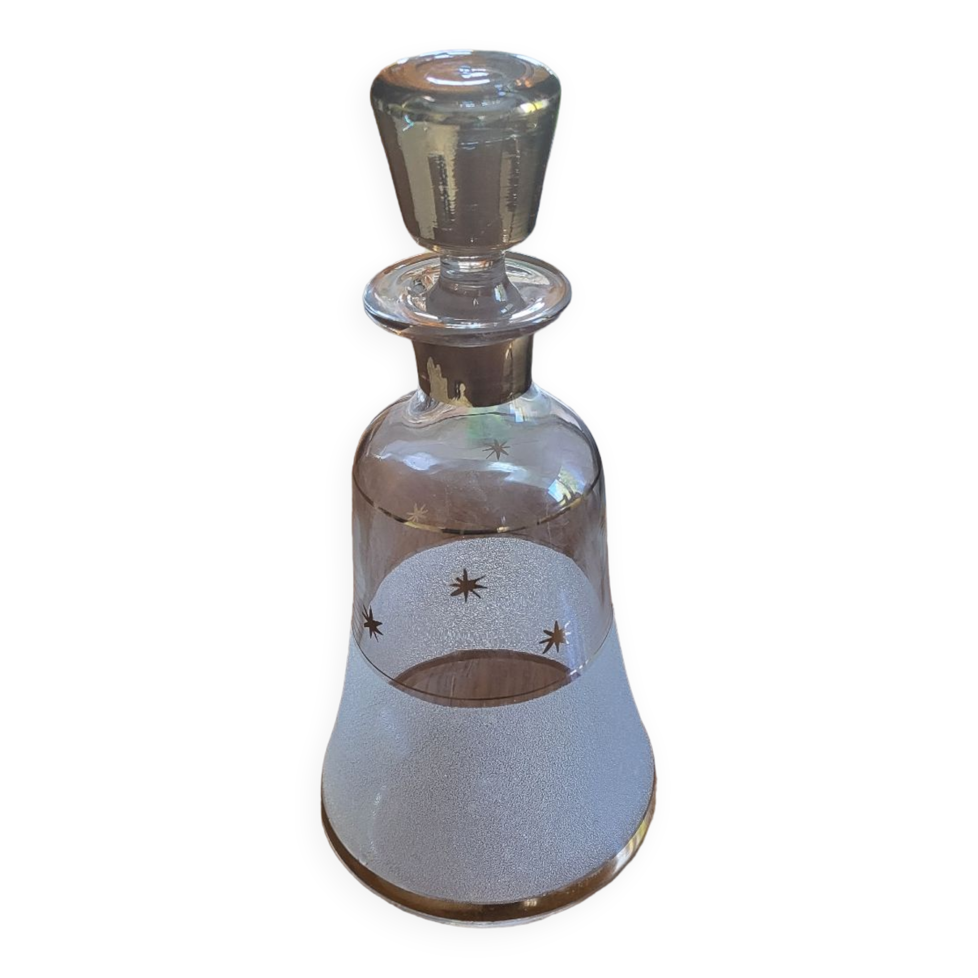 Golden decanter