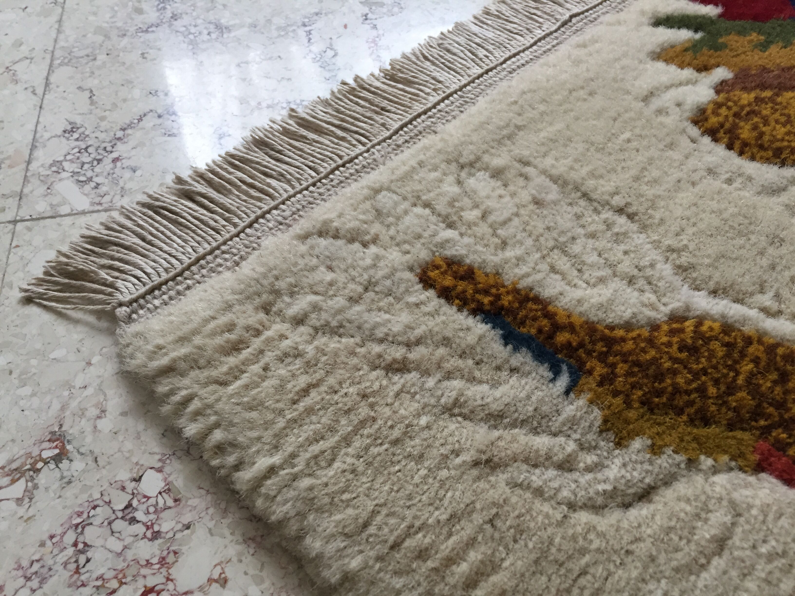 Tibetan wool carpet dragon decoration – 54cm x 43 cm
