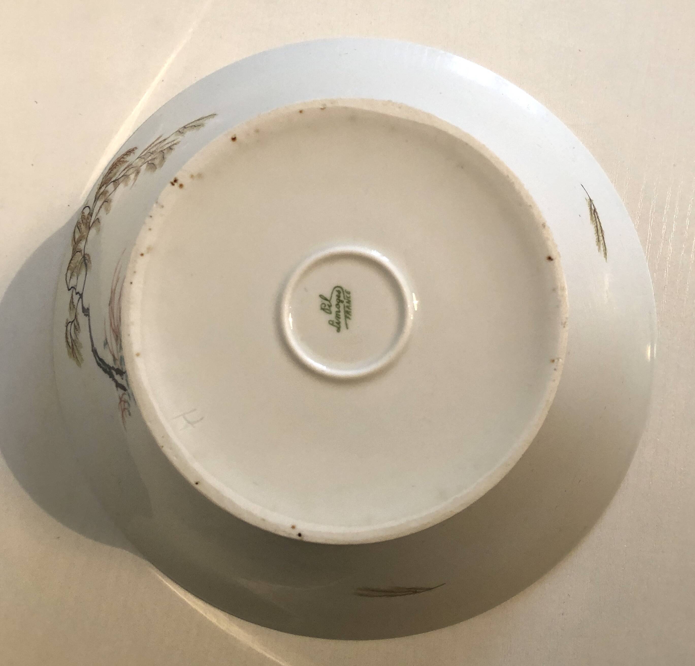 Limoges salad bowl