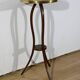 Small Mahogany Pedestal Table, Louis XVI Style – 1900