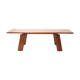 Postmodern walnut dining table by Afra - Tobia Scarpa 1980