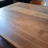Table de ferme en noyer 200x80 8 pers.