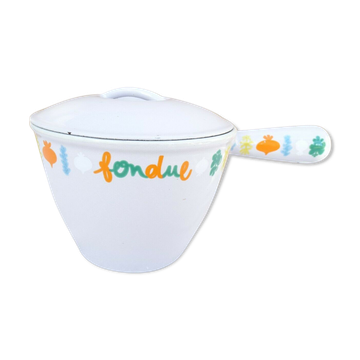 Caquelon le creuset vintage années 70