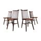 Lot de 4 chaises baumann