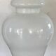 Vintage opaline lamp and brass 50 cm