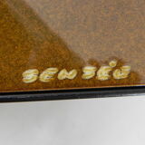 Vallauris tile table signed sensee