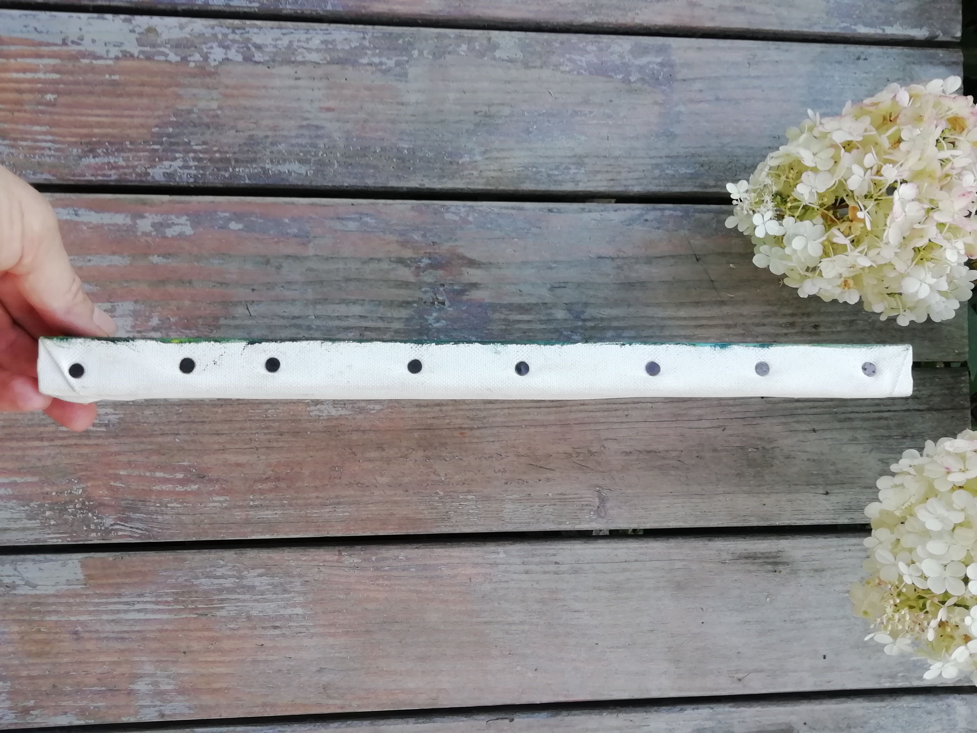 Oil on canvas tulips in vase