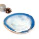 Empty Pocket blue agate cup, early 1970s