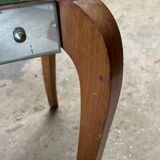 Art deco mirrored coffee table