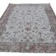 Vintage Turkish Oushak rug 195x305 cm