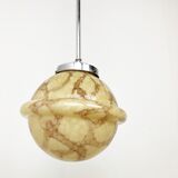 Antique art deco pendant light 1930s