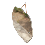 Art Deco mirror, wall mirror, cloud mirror, beveled mirror