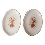 set of 2 vintage dishes