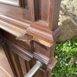 Wall coat rack entrance 218x112cm from the 1920s 1930s