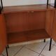 bibliothèque vintage scandinave teck