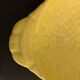 Digoin enamelled ceramic lemon fruit cup