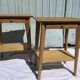 Pair of bedside vintage Scandinavian of the 1960s