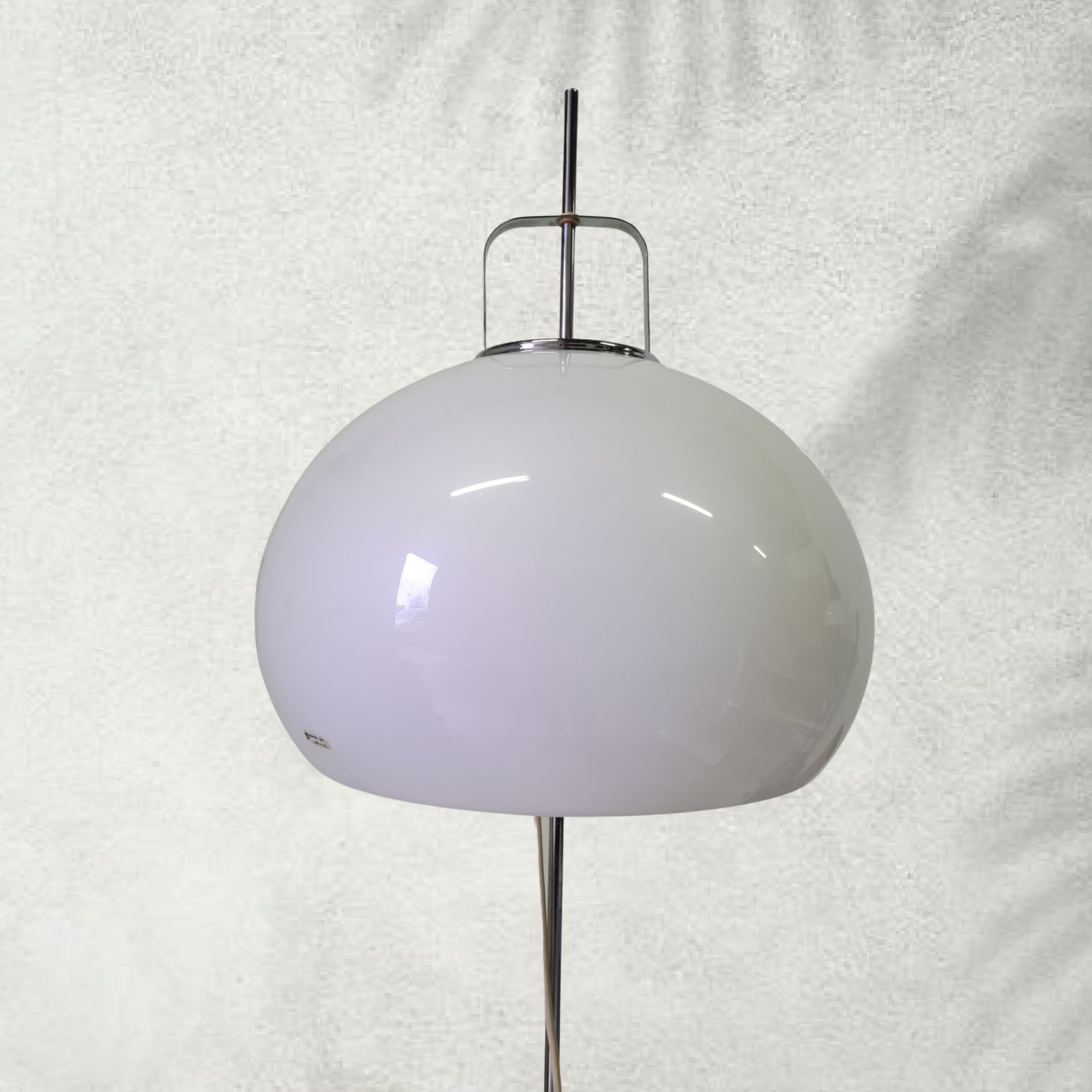 Space age Lucerna floor lamp by Luigi Massoni for Harvey Guzzini, Italy 1960s