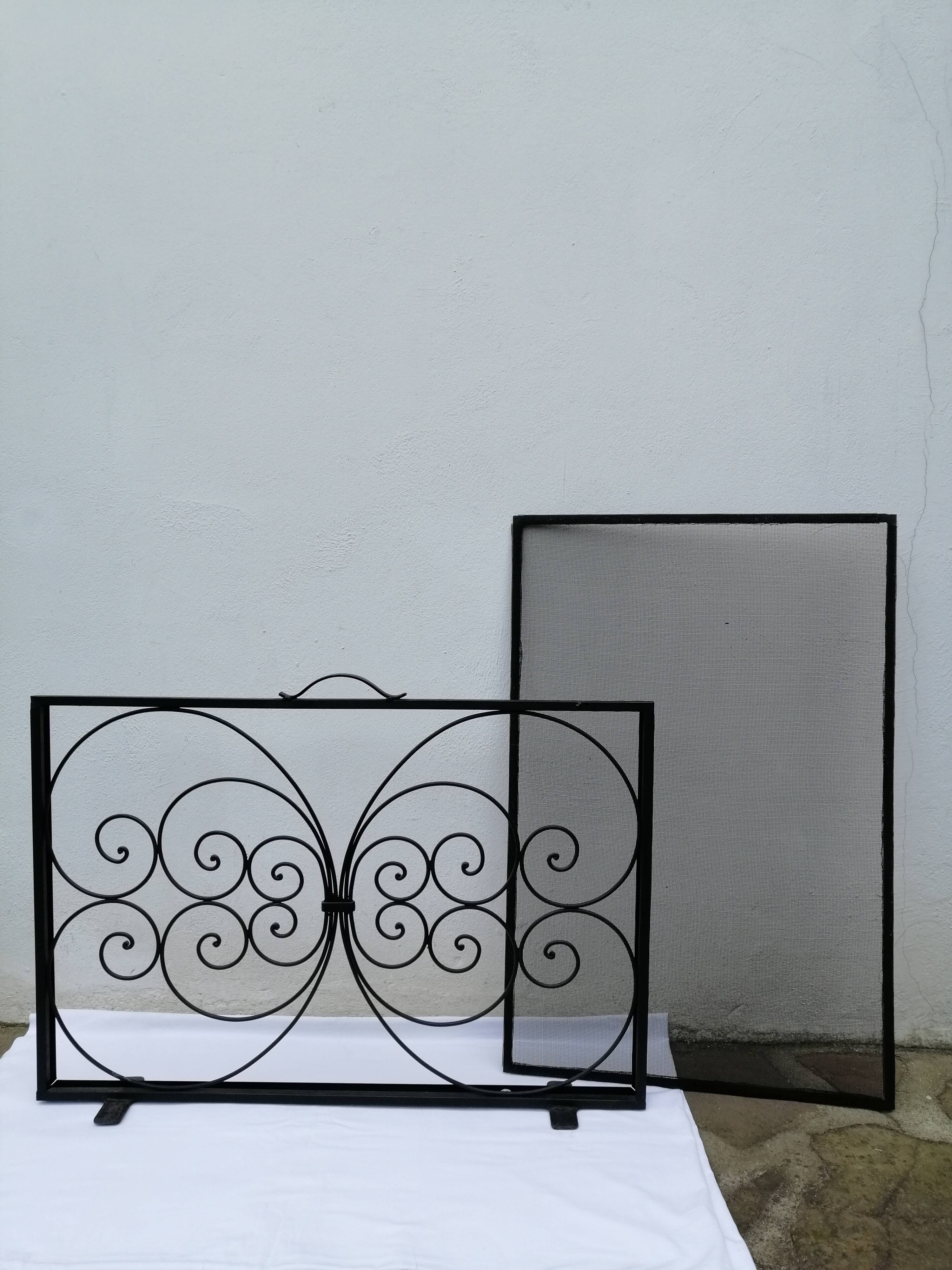 Wrought iron firewall