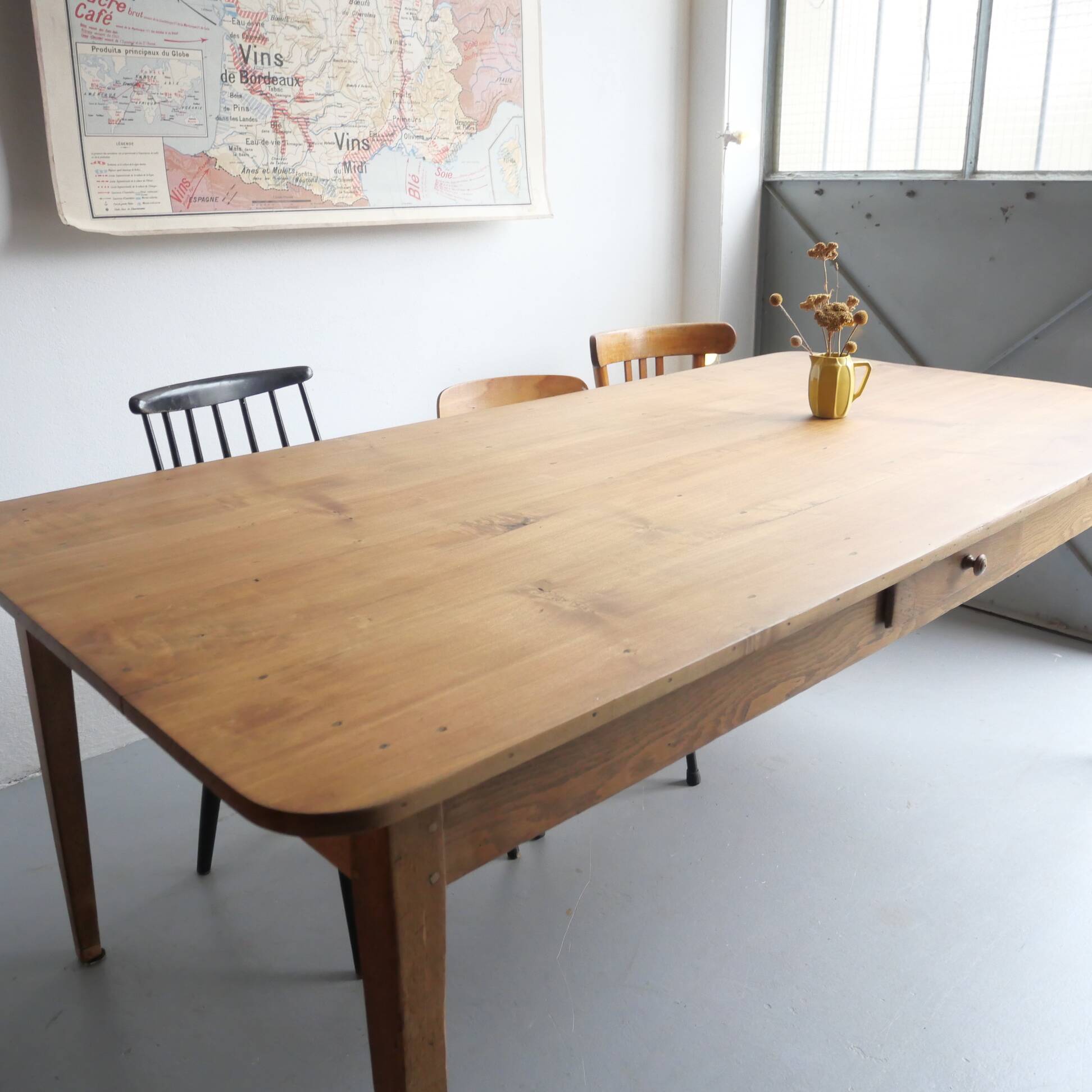 Renovated farmhouse table
