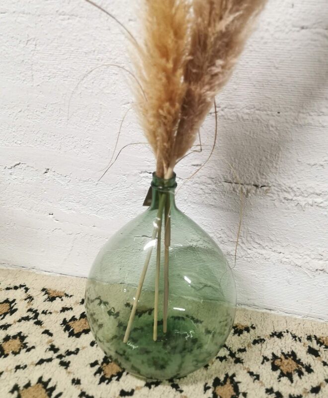 Lady Jeanne green in blown glass