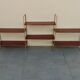 Vintage metal string shelves