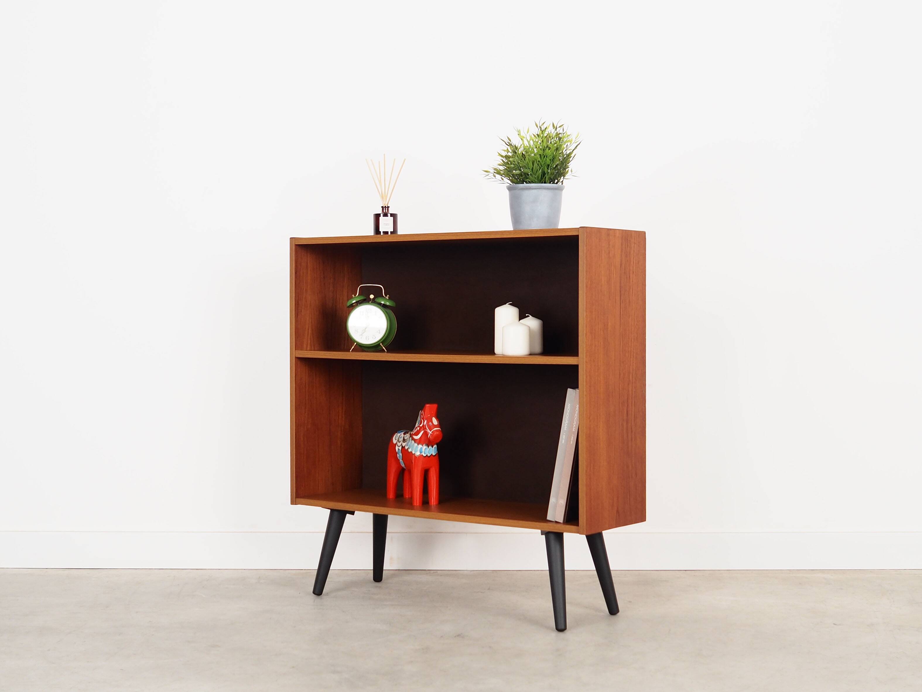 Teak bookcase, Danish design, 1970s, production: Denmark
