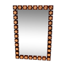 Scandinva rosewood mirror, GT, Glas & Trä, Hovmantorp, Denmark, 1960 - 120x80cm