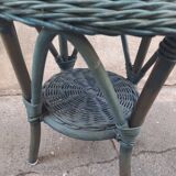 Rattan table
