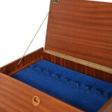 Swedish Vintage cutlery cabinet in mahogany by Stig-bolaget